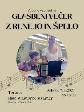 GLASBENI VECˇER S